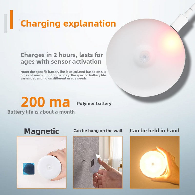 Smart Motion Sensor Night Light for Bedroom and Hallway